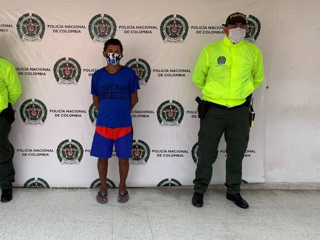 Capturan a alias Gokú por violar a una mujer indigente en Ciénaga