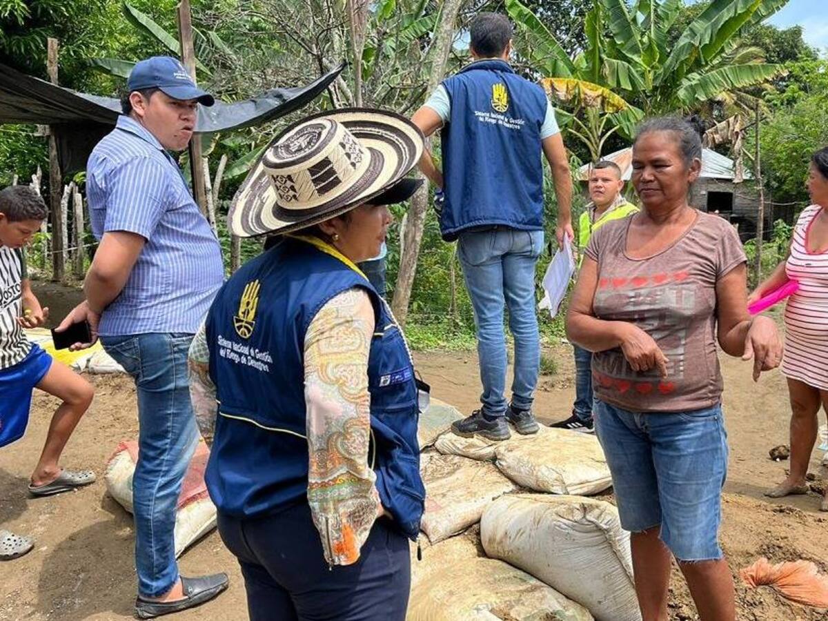 Son 500 las familias afectadas por las inundaciones en Montería