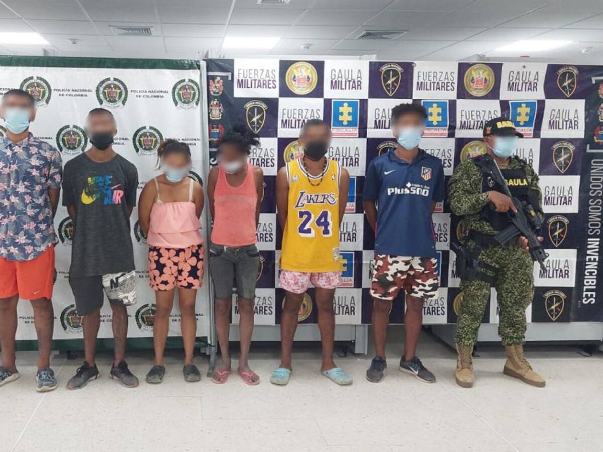 Cayó banda señalada de hurtos, desplazamientos y extorsiones en La Popa