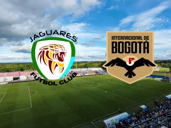 Jaguares e Internacional de Bogotá se enfrentan en el estadio Jaraguay de Montería