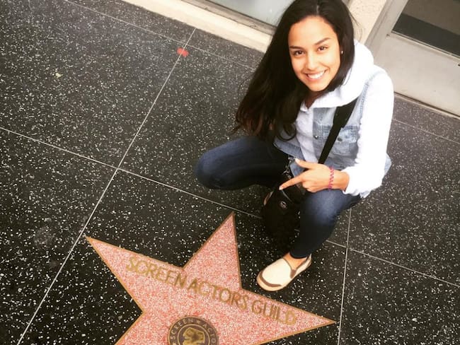 Ana María Estupiñán tiene 24 años y desde los 12 incursionó en el mundo de la actuación.