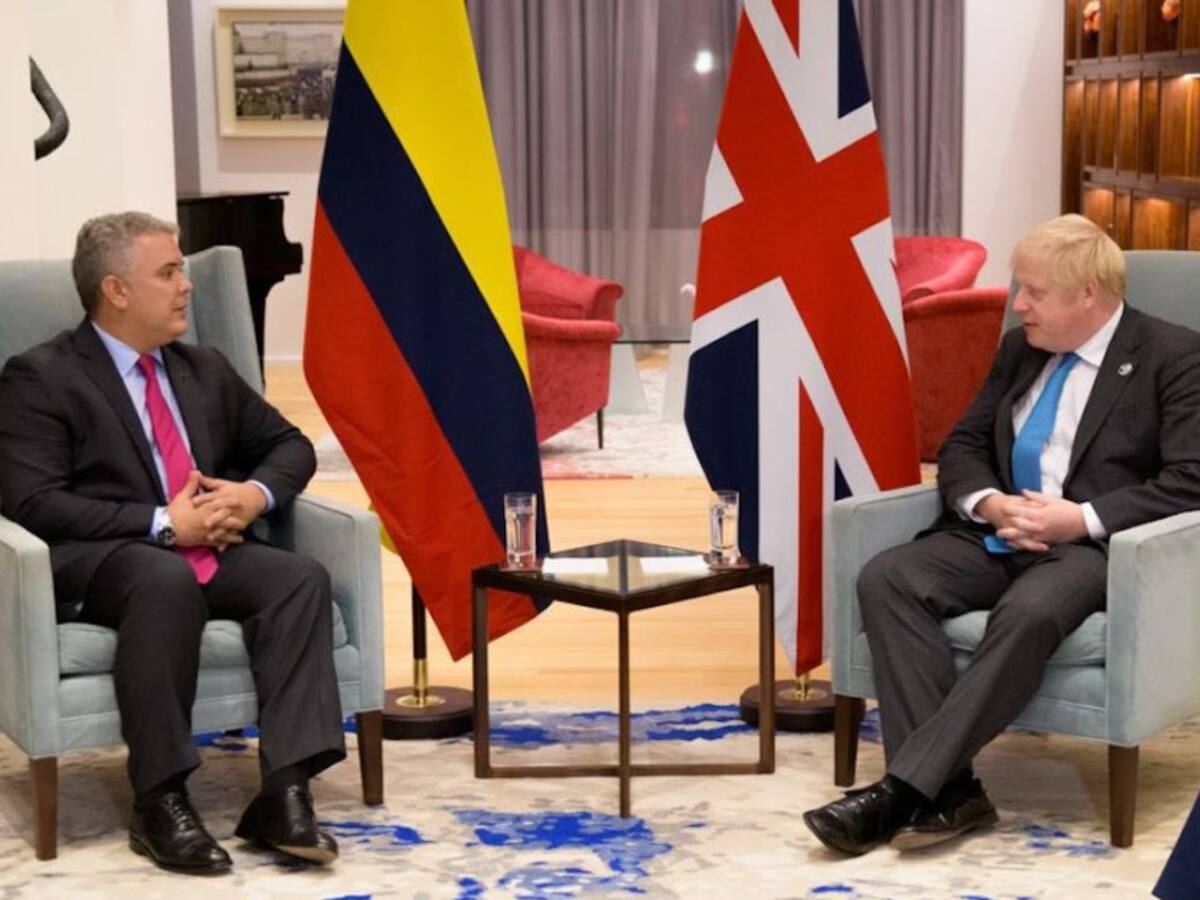 Duque y Boris Jhonson hablaron de TLC y cambio climático