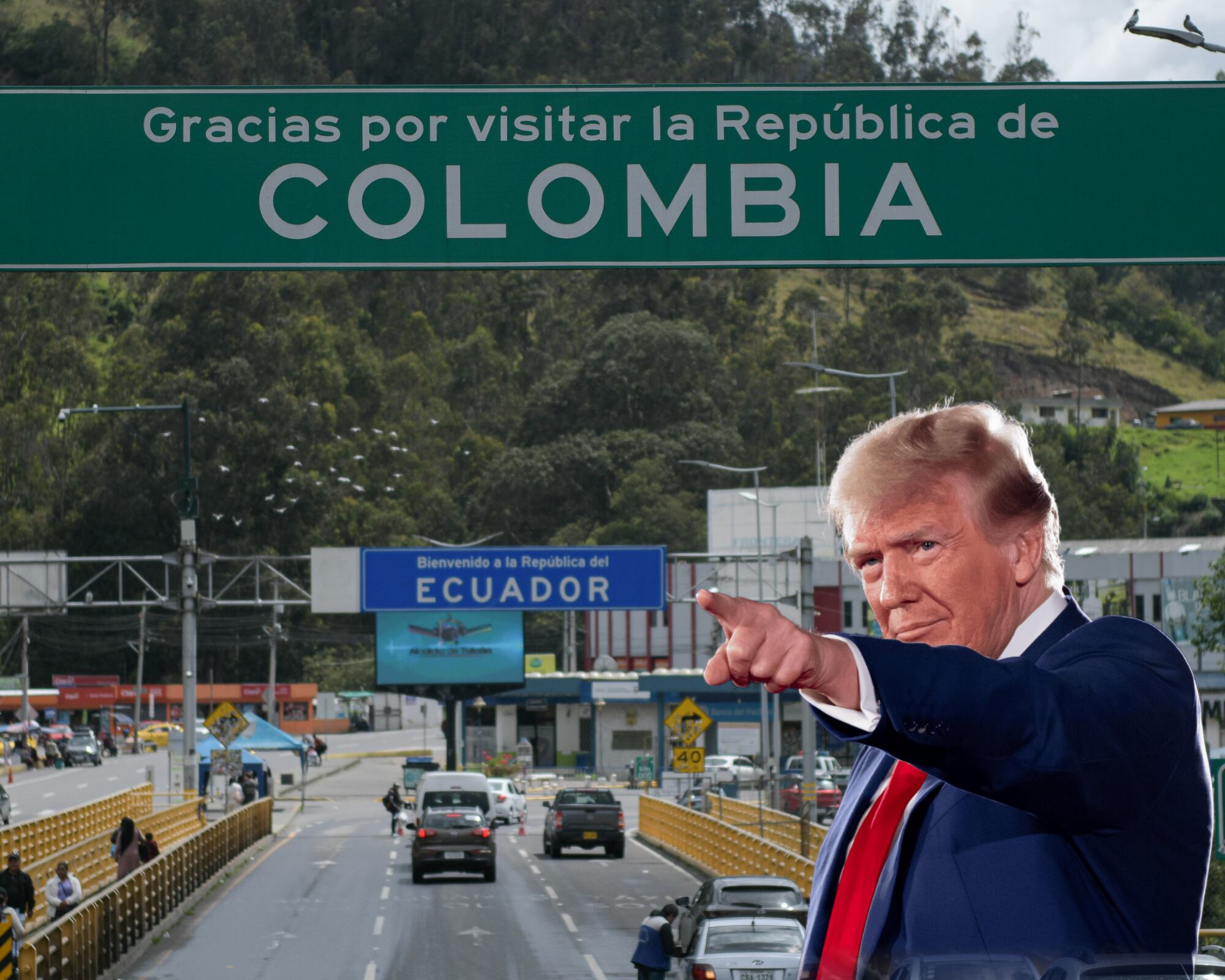 Ambos gobiernos firmaron la Carta de Implementación de la estrategia “Frontera Segura” con la que se combatirá amenazas como narcotráfico y que se aplicará primero en la frontera norte de Ecuador.
(Foto: Caracol Radio / Getty )