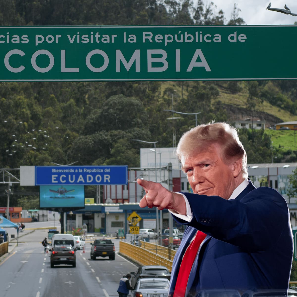 Ecuador y Estados Unidos lanzan plan para reforzar seguridad en frontera con Colombia