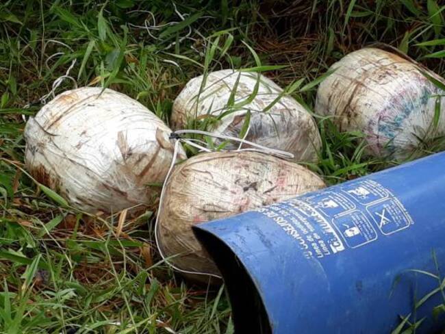 150 kilos de explosivos del Eln neutralizados en Arauca