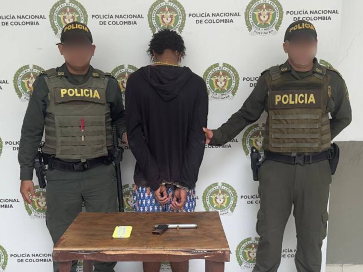 Dos presuntos delincuentes fueron capturados por hurto en la vía de Pasacaballos hacia Barú
