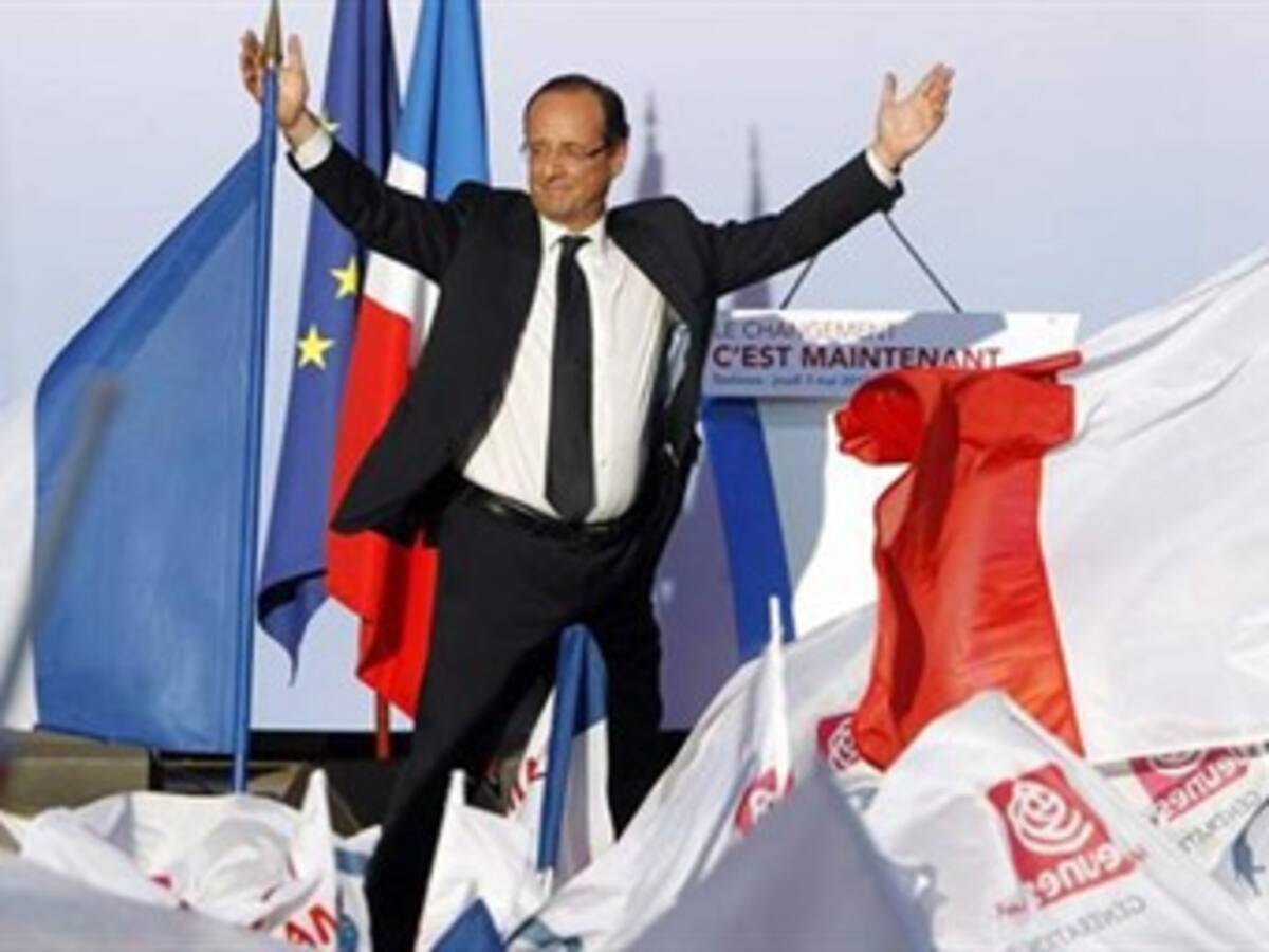 François Hollande, nuevo presidente de Francia