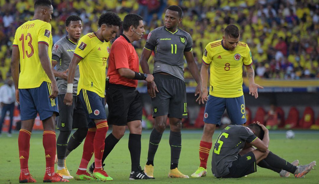 Diego Haro, árbitro Colombia vs. Ecuador