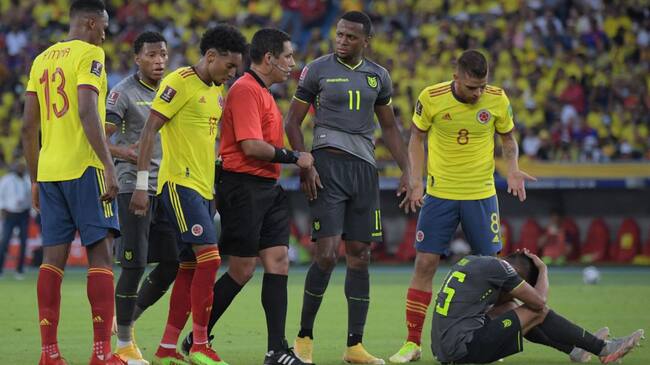 Diego Haro, árbitro Colombia vs. Ecuador