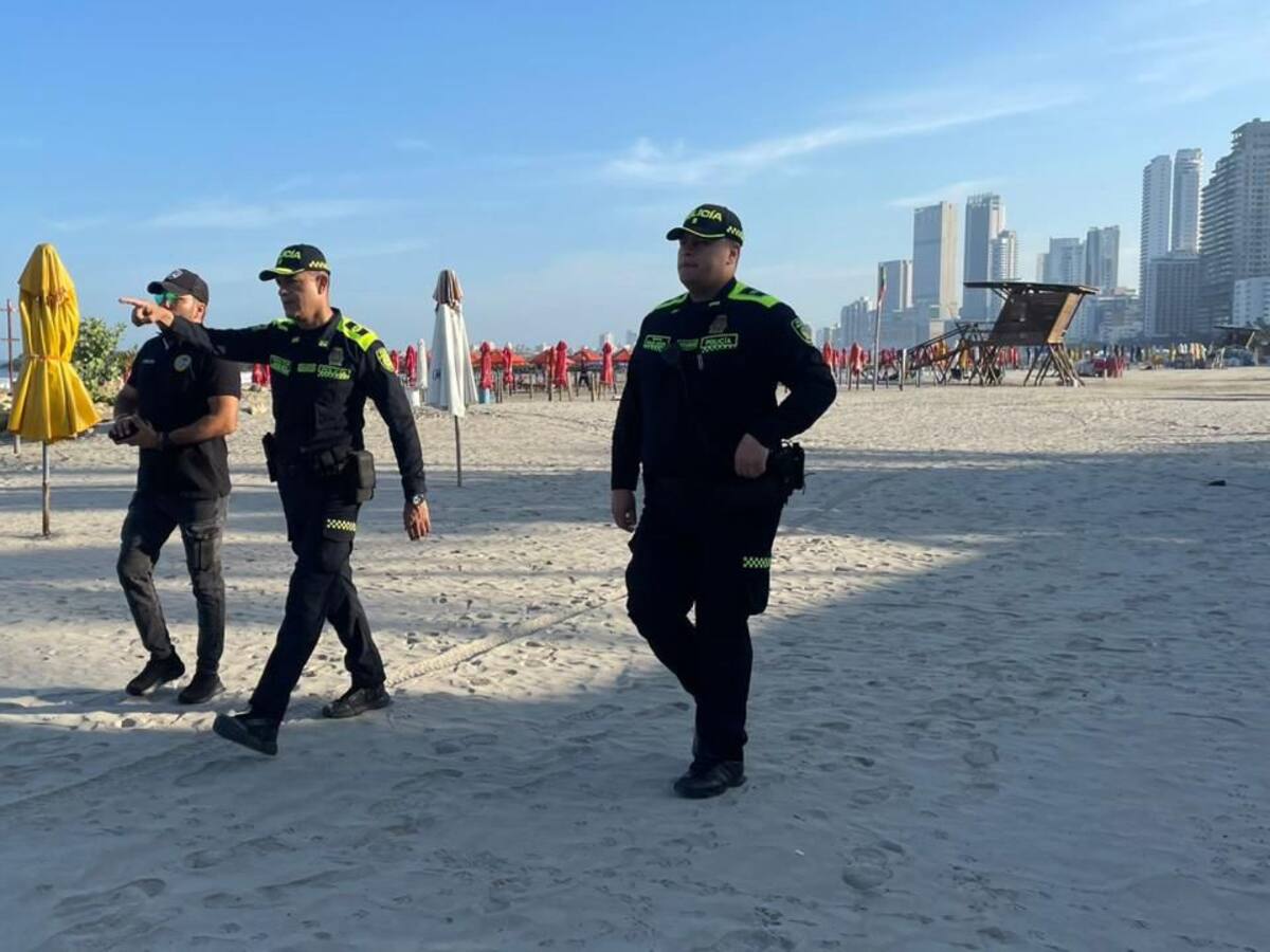 Alcaldía de Cartagena refuerza controles en Playa Hollywood para temporada turística