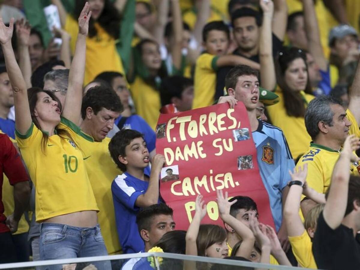 Los aficionados se tomaron el Maracaná en la final de la Copa Confederaciones