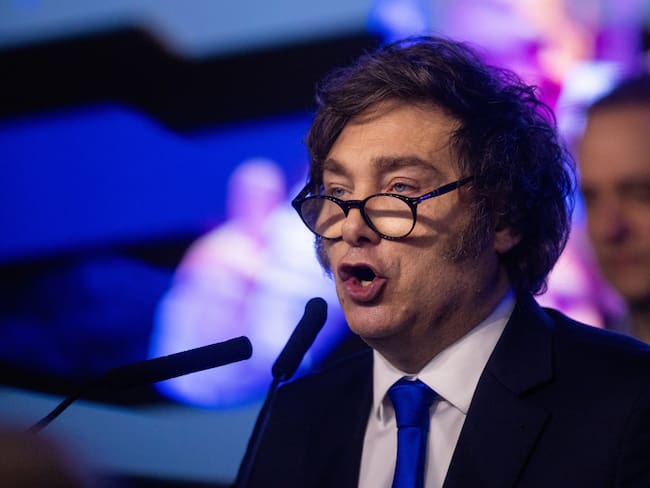 Javier Milei, presidente de Argentina Foto: Getty Images