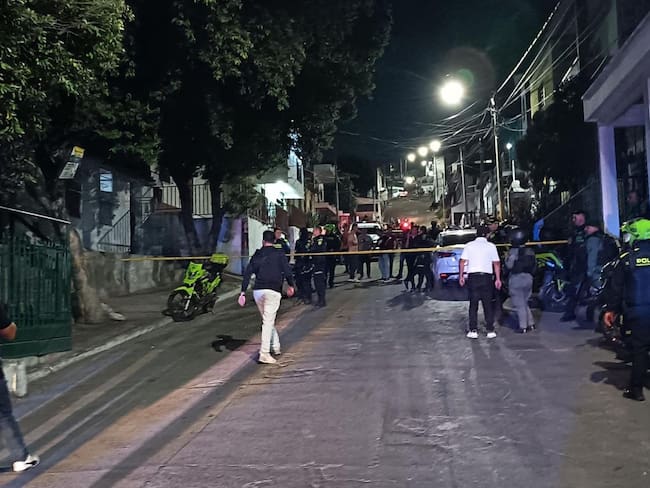 Balacera en Cúcuta dejó un abatido, un policía herido y un capturado. / Foto: Cortesía.