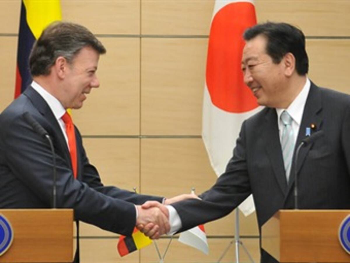 Santos relanza relaciones comerciales con Japón y da primer paso para TLC