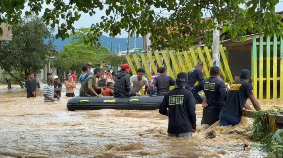 Inundaciones en Acandía, Chocó- foto alcaldía