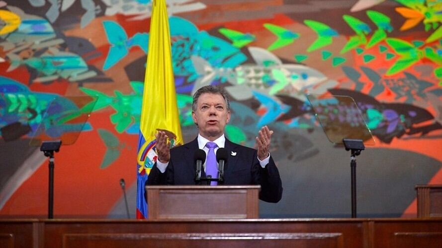 Juan Manuel Santos. Foto: Colprensa