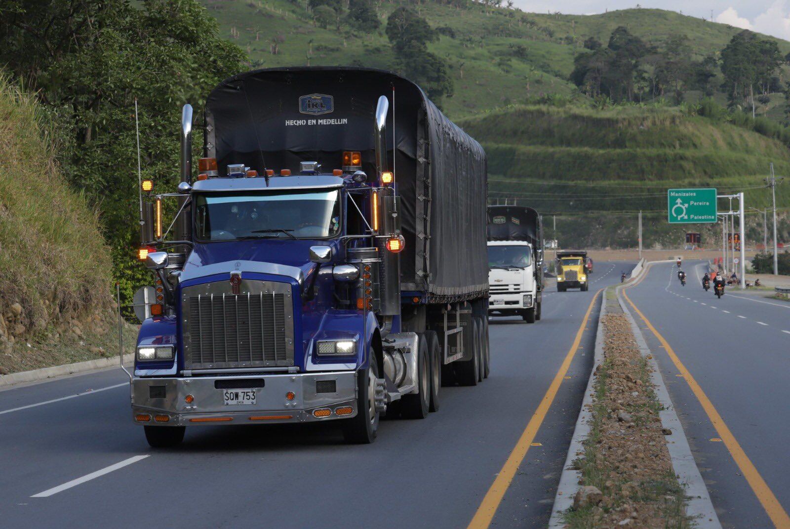 Imagen de referencia de camioneros. Foto: MinTransporte.