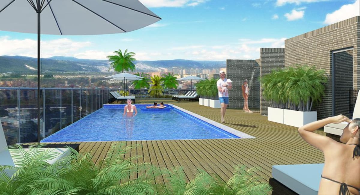 Proyecto ubicado en Ibagué, entre la Carrera 3 vía el Jordán y carrera 4 con Calle 47. Serán 110 apartamentos, distribuidos en dos torres, cada una de ellas con 11 pisos de altura.