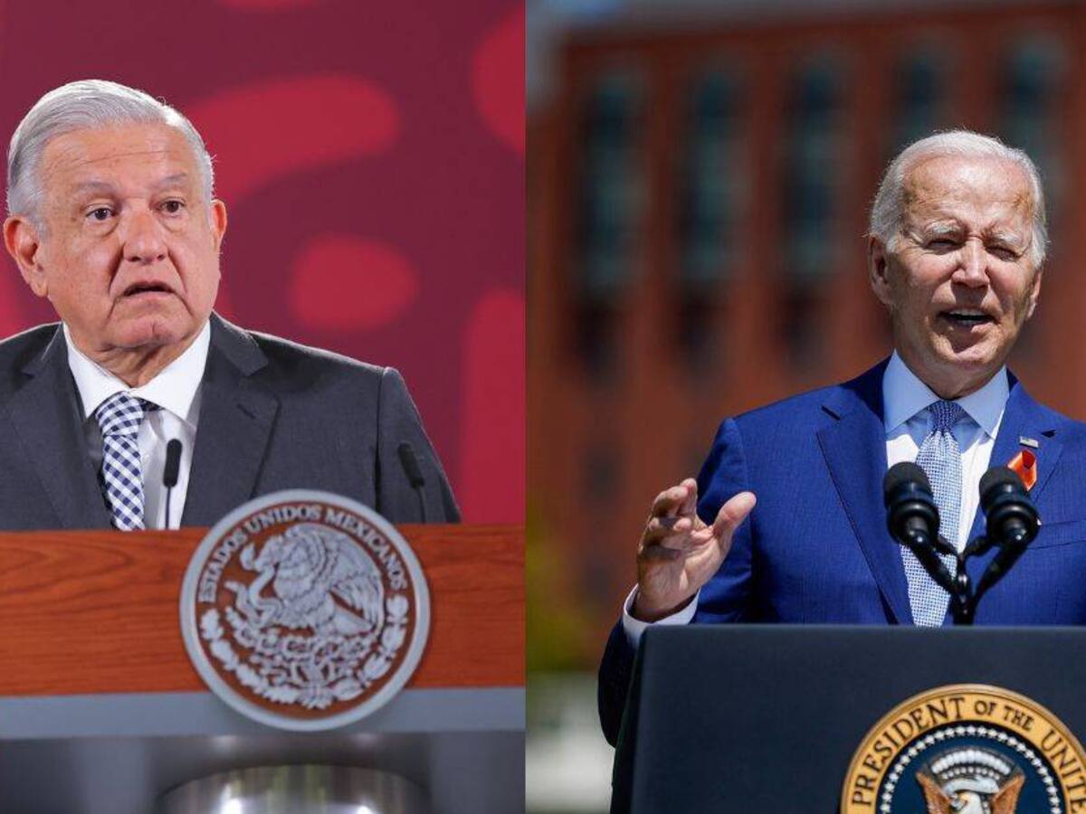 López Obrador promete defender a migrantes en reunión con Biden
