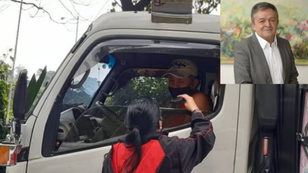 Jorge Ignacio García, presidente de la Confederación Colombiana de Transportadores