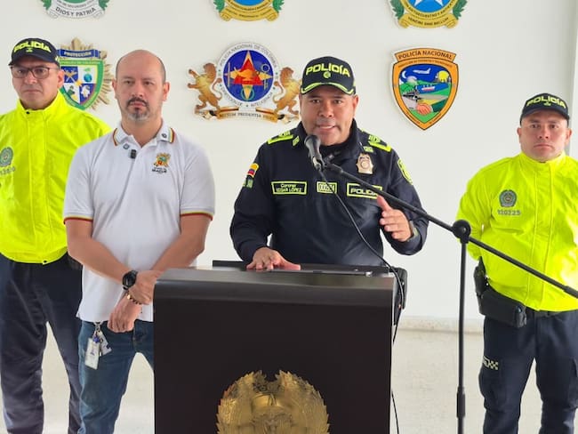 Coronel, Edgar Fernando López González, comandante de la Policía Metropolitana de Ibagué