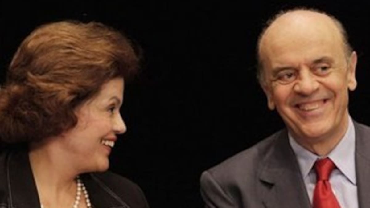 Rousseff y Serra definirán la Presidencia brasileña en segunda vuelta