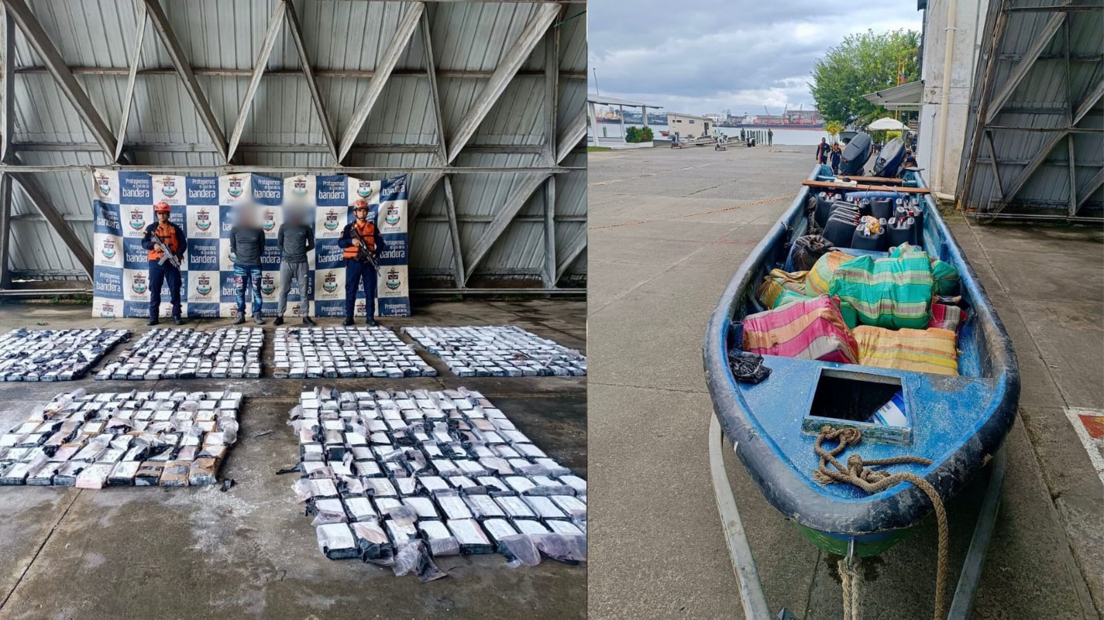 Operaciones que adelanta la Armada de Colombia contra el crimen transnacional del narcotráfico.