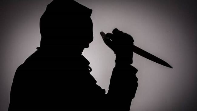 Hombre con cuchillo