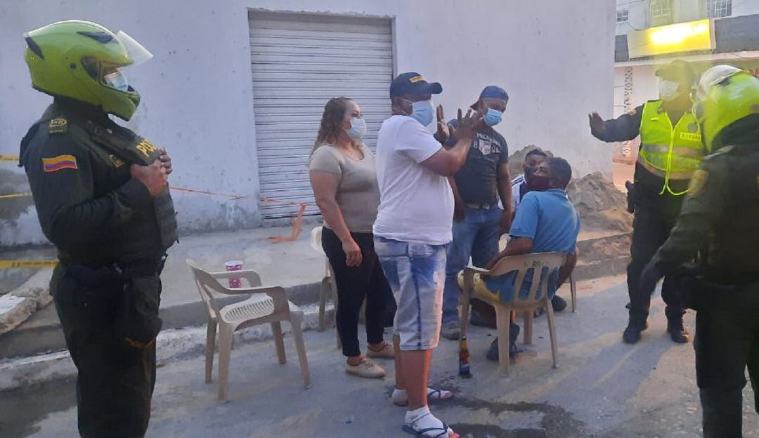 Operativos de la Polcía.