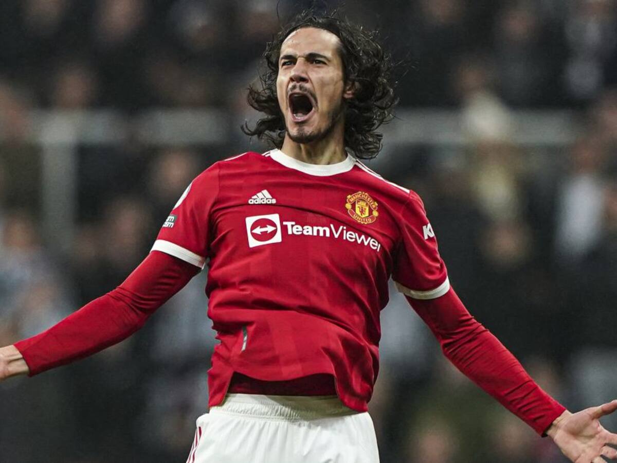 Cavani salva un empate con Manchester United ante Newcastle