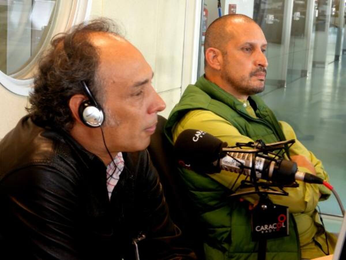 Julio Correa y el Flaco Solorzano en La ventana