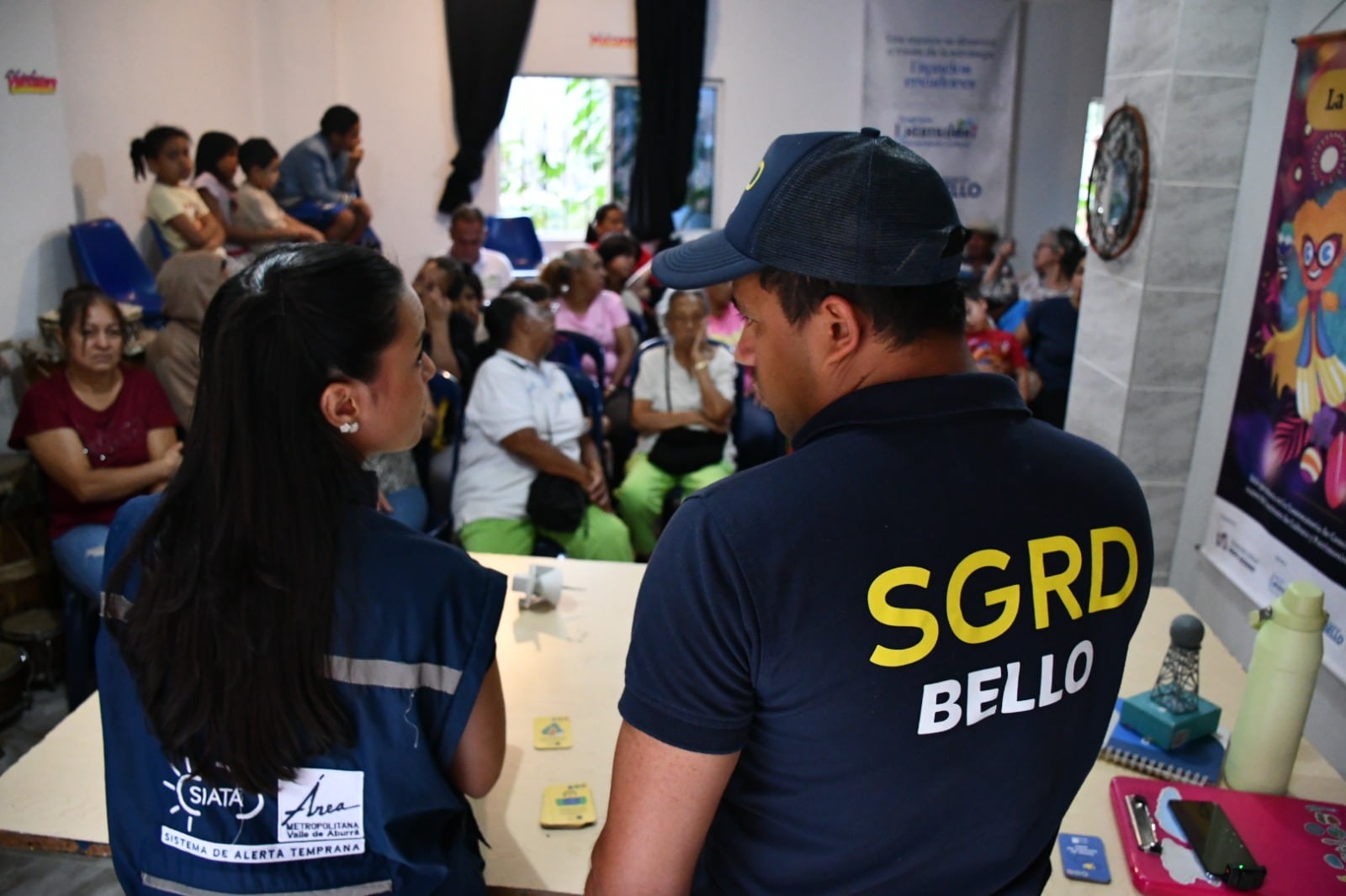 Semana de la Reducción del Riesgo de Desastres en Bello, Antioquia. Cortesía: Alcaldía de Bello.