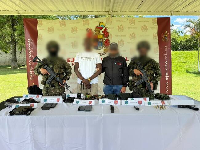 Alias Joao, cabecilla del Clan del Golfo - foto Brigada 11 del Ejército