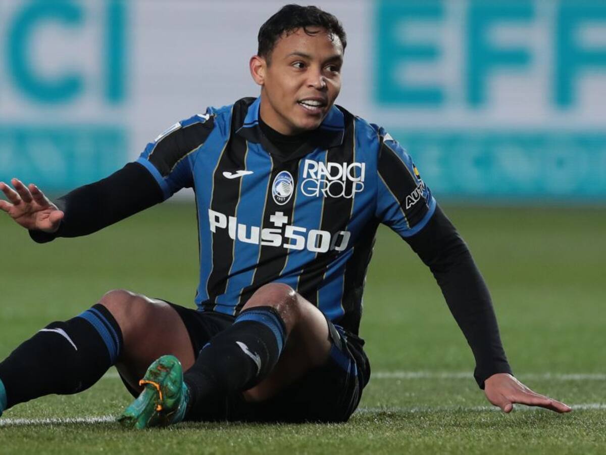 Luis Muriel y Atalanta sumaron un pálido empate contra uno de los coleros