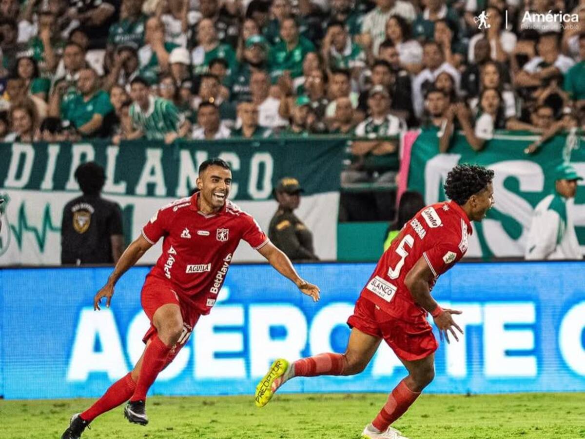 En video quedó registrada celebración de América por victoria en el clásico caleño