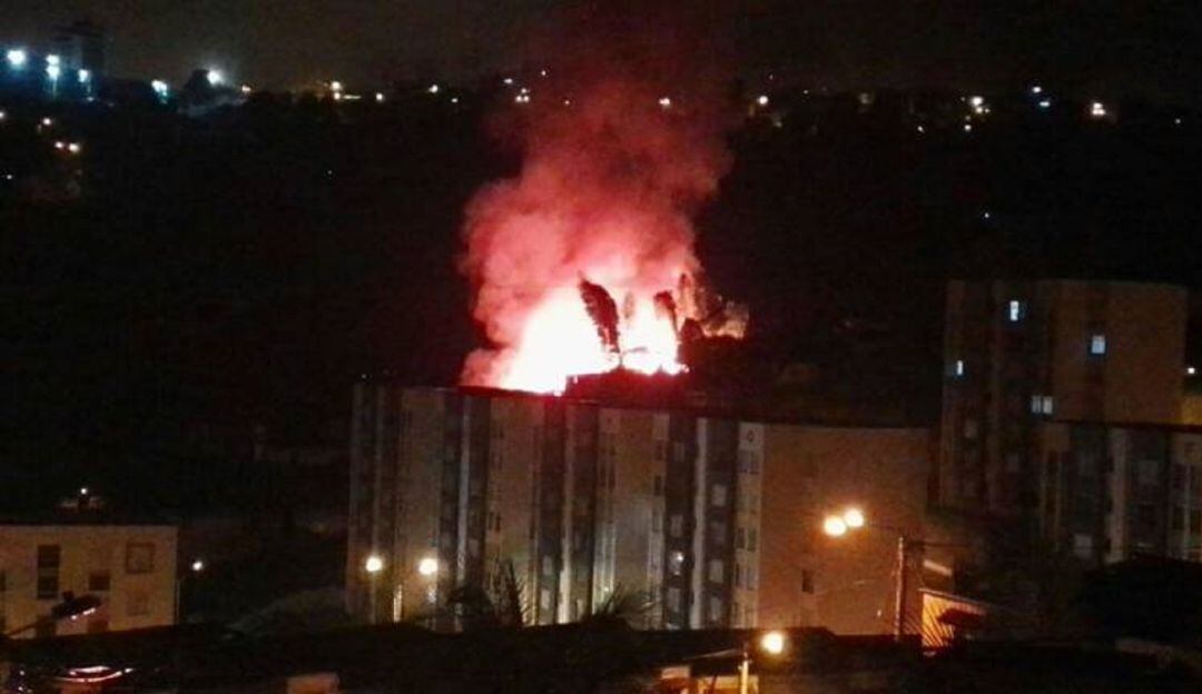 Incendio Sierra Morena.