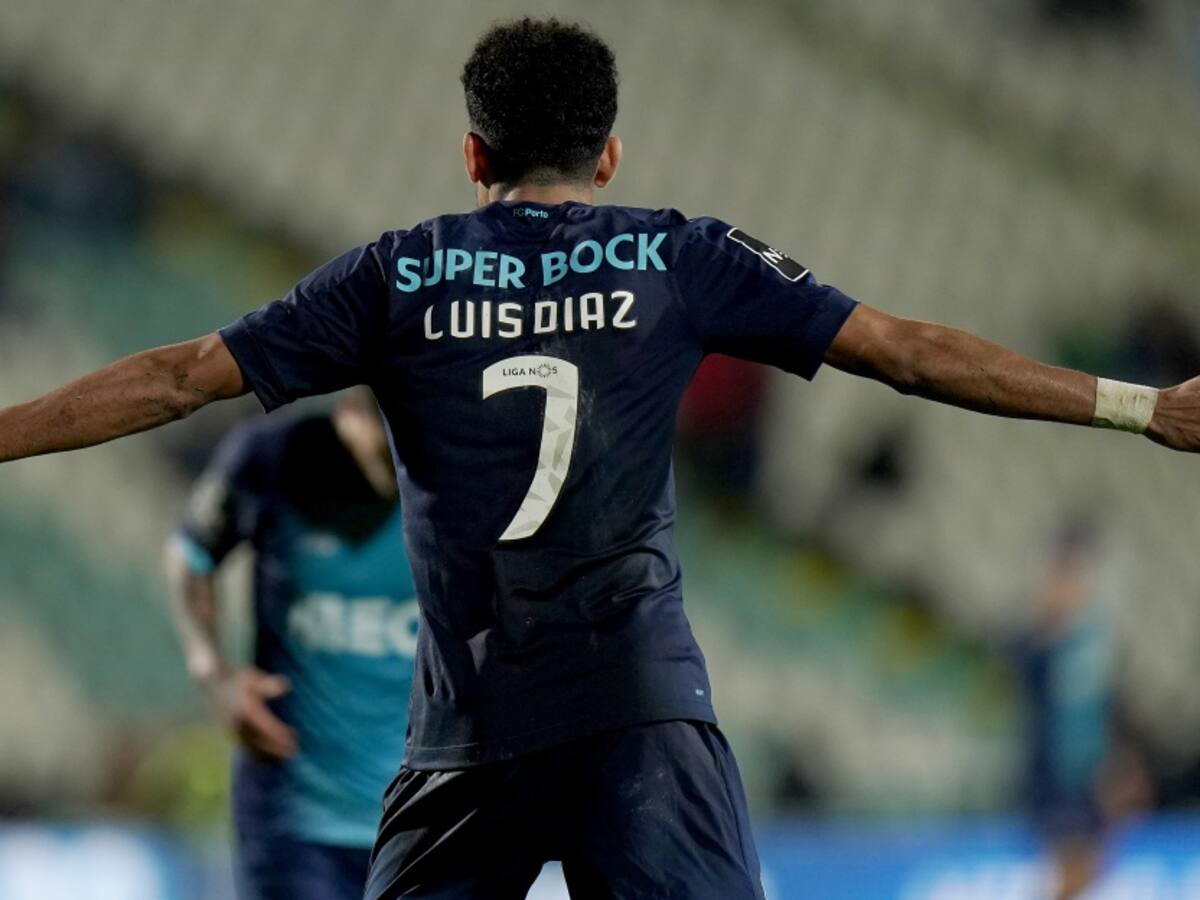 Luis Díaz anotó en la goleada del Porto al Setúbal