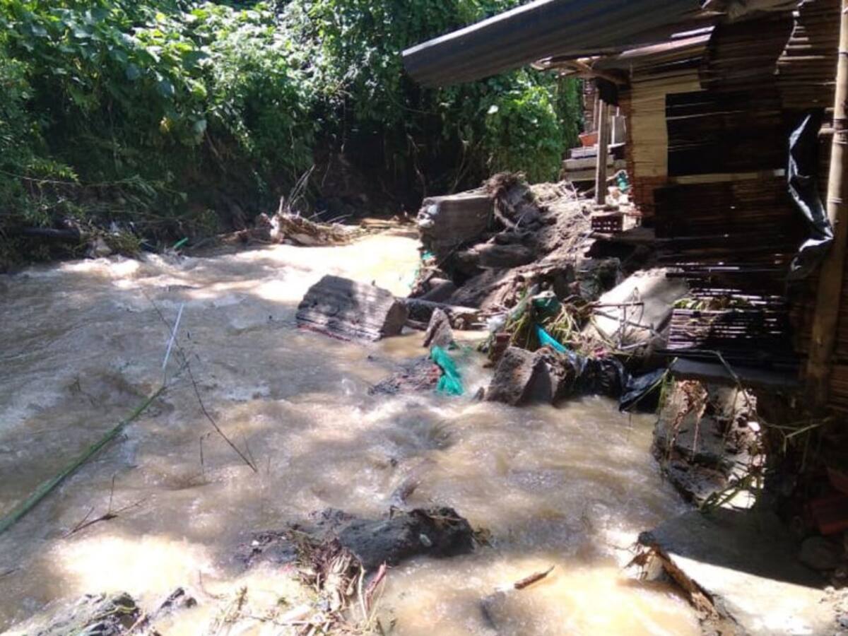 Damnificados en barrio Giraldo de Calarcá solicitan oportuna intervención