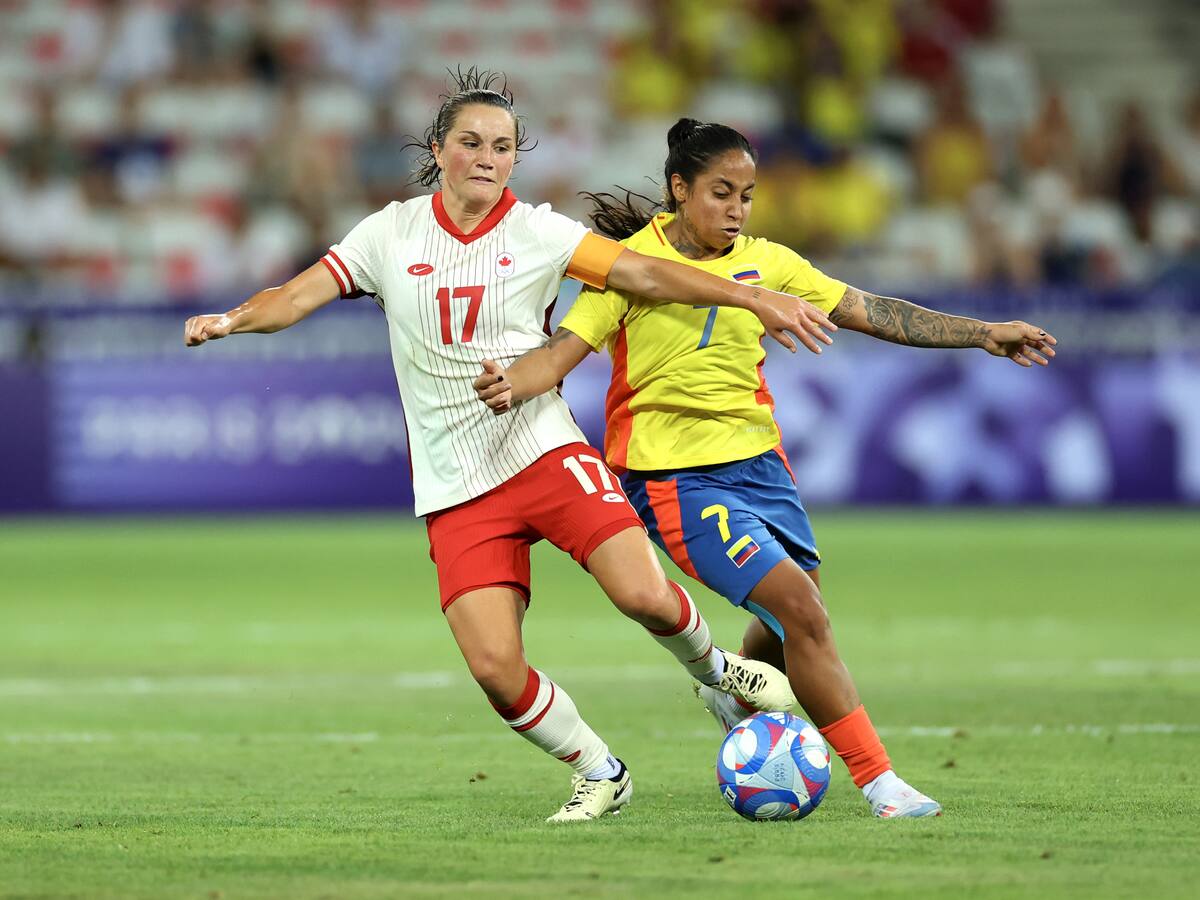 La Selección Colombia femenina cae ante Canadá, pero hace historia en los Juegos Olímpicos