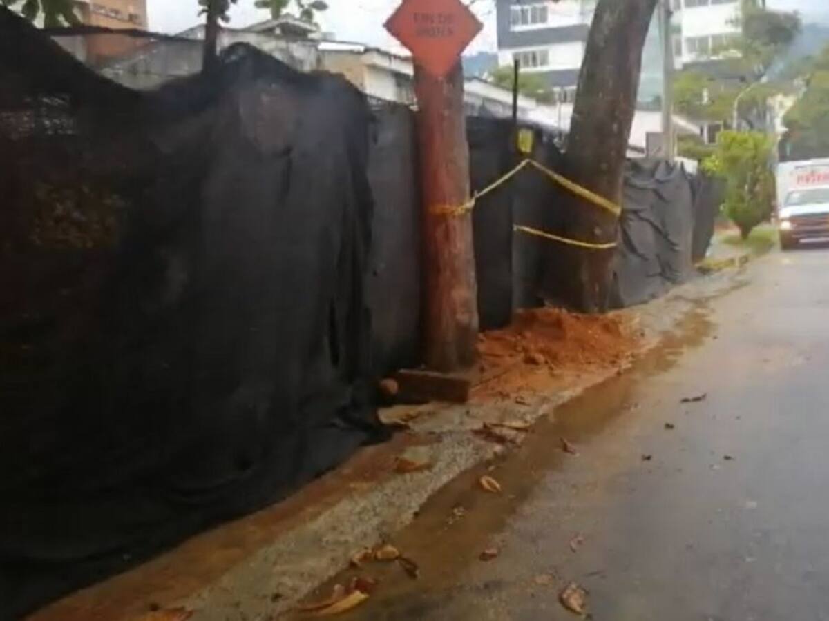 Lluvias provocan una emergencia en Bucaramanga