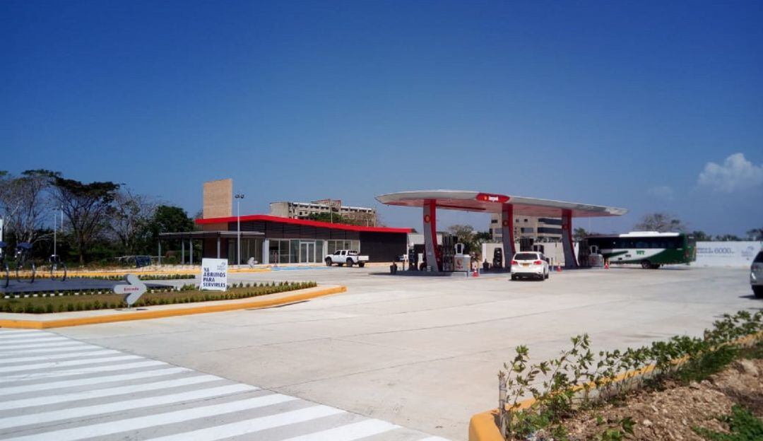 Estación de gasolina