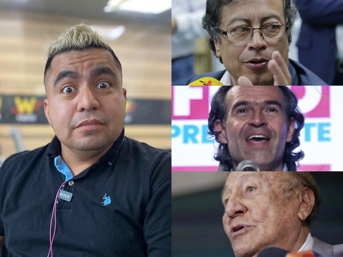 En los micrófonos de La W, el humorista Jhovanoty hace una parodia de los candidatos presidenciales Gustavo Petro, Federico ‘Fico’ Gutiérrez y Rodolfo Hernández.