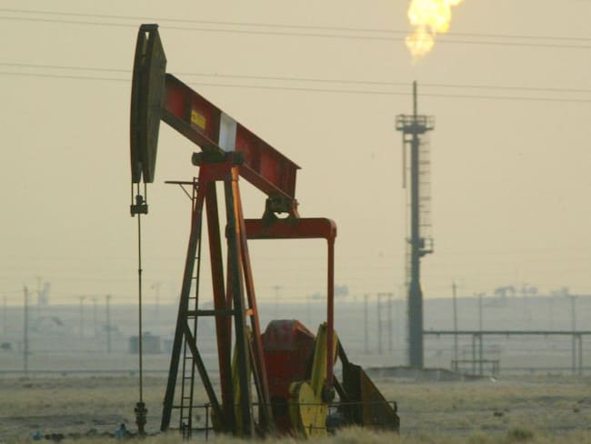 Extracción petrolera en Kuwait