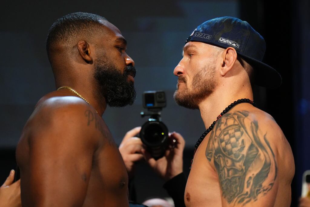 Jon Jones vs. Miocic (Photo by Chris Unger/Zuffa LLC)