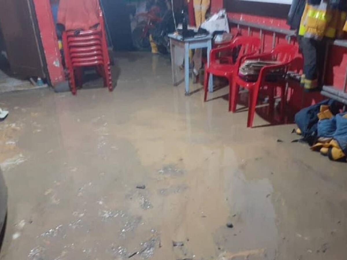 Por fuertes lluvias, se presentaron inundaciones en Marmato, Caldas