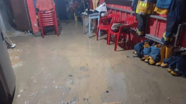 Foto: Tomada del perfil de Facebook de Bomberos Marmato, Caldas.