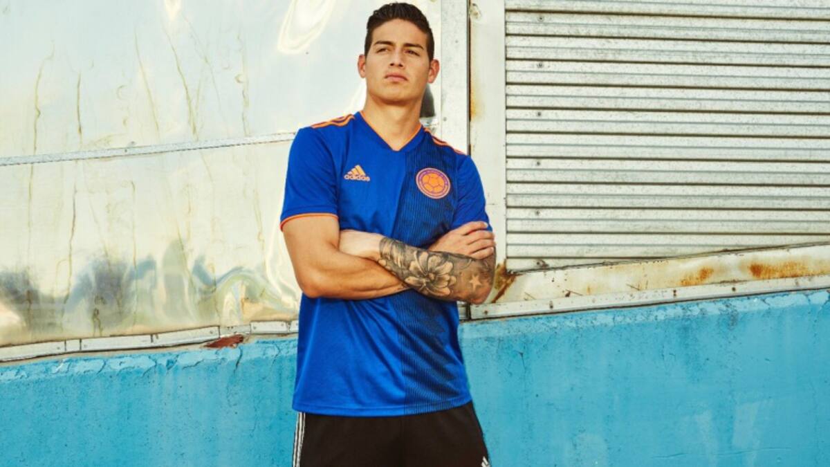 Adidas presentó la segunda camiseta de Colombia para Rusia 2018