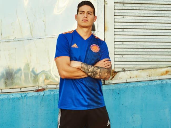 Adidas presentó la segunda camiseta de Colombia para Rusia 2018