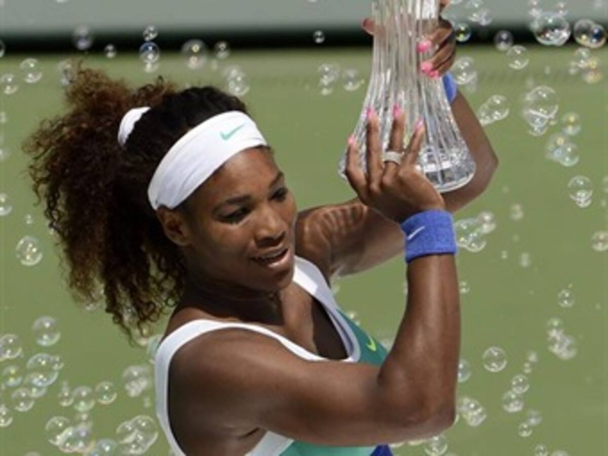 Serena Williams fue elegida la tenista del año WTA