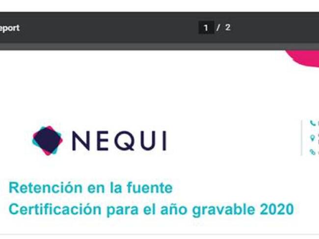 Renta 2022: ¿Cómo consultar el certificado de Nequi para presentarlo?
